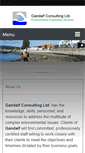 Mobile Screenshot of gandalfconsulting.bc.ca